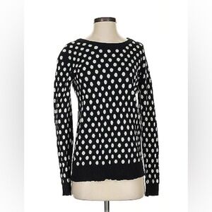 41 hawthorn polka dot sweater size medium